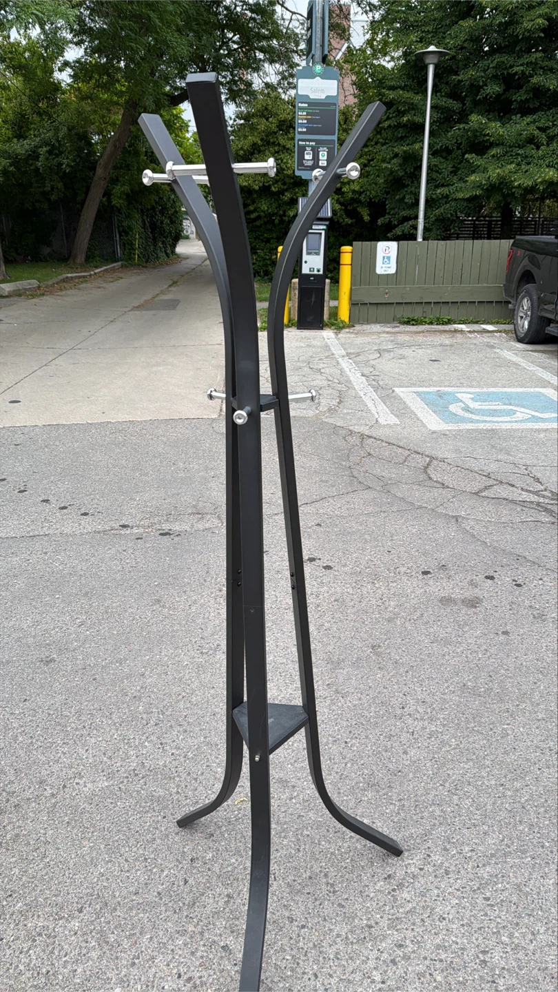 Black Coat Rack Stand