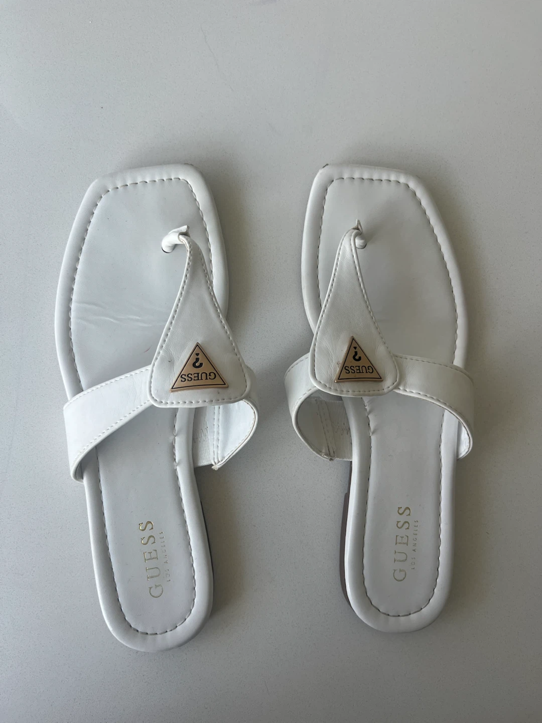 White GUESS Sandals - photo 2