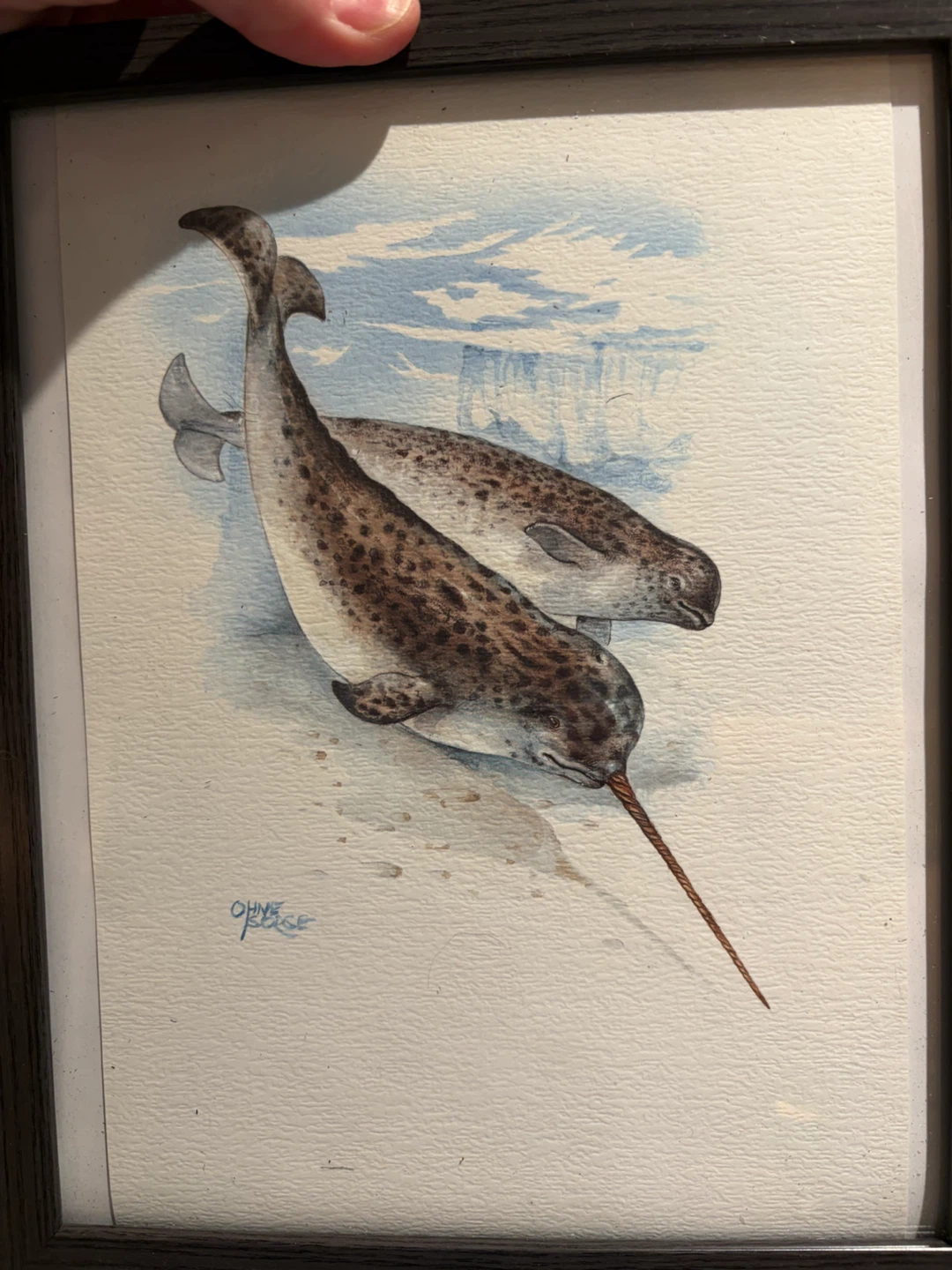 Set of 3 Framed Wildlife Art Prints - photo 3