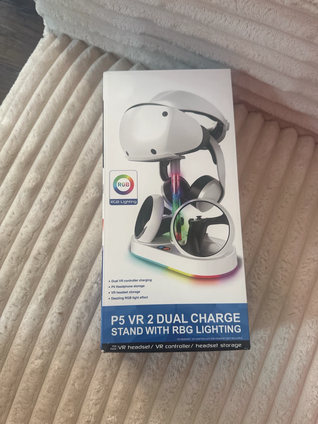 P5 VR 2 Dual Charge Stand with RGB Lighting