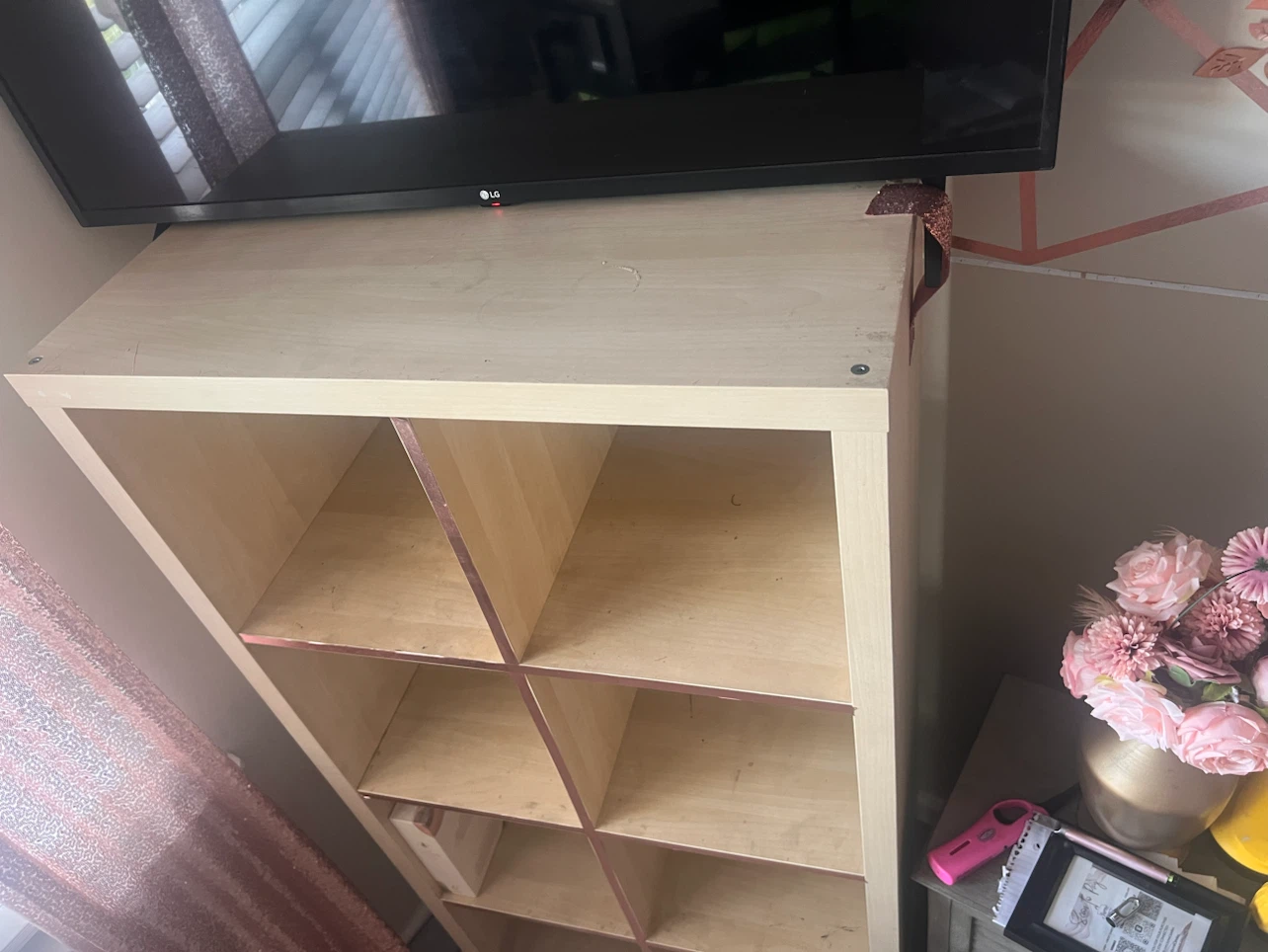 Kallax style cube storage shelf - photo 4