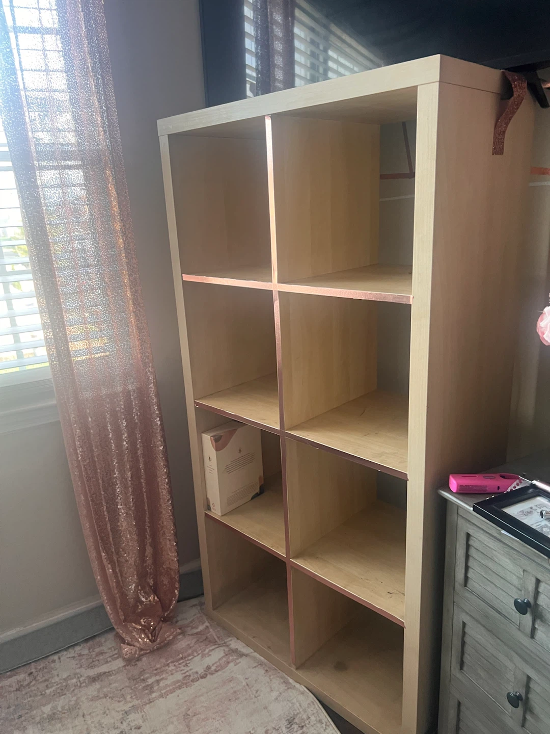 Kallax style cube storage shelf - photo 5