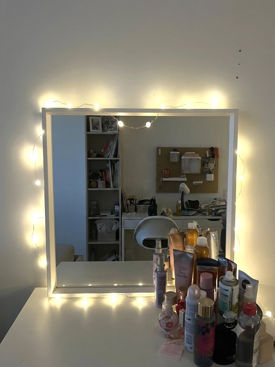 NISSEDAL Mirror, White