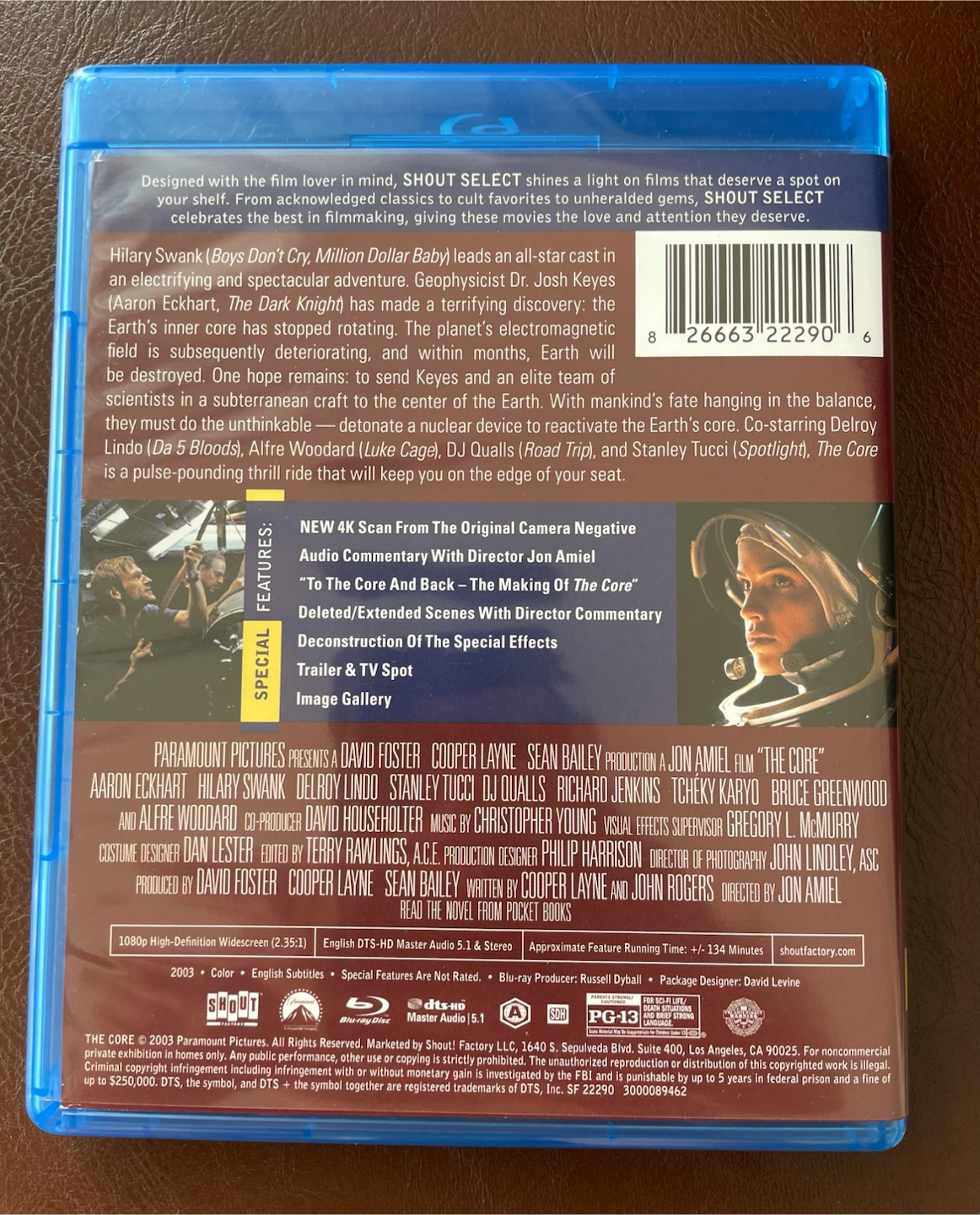 The Core Shout Factory Blu Ray - photo 2