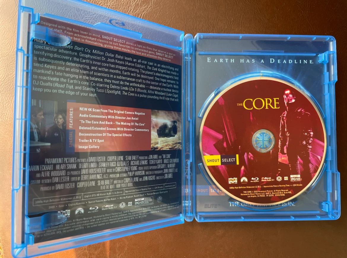The Core Shout Factory Blu Ray - photo 3
