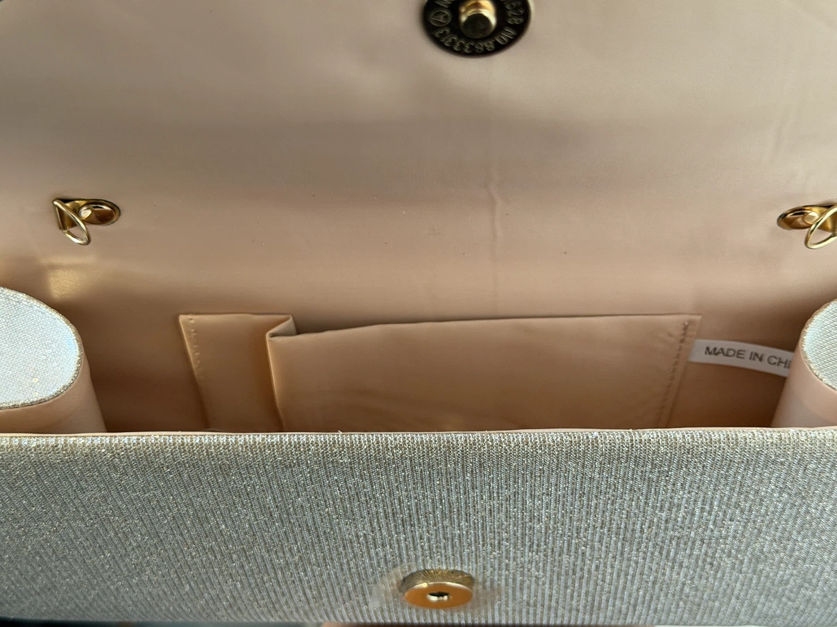 Sparkly Gold Clutch Handbag - photo 3