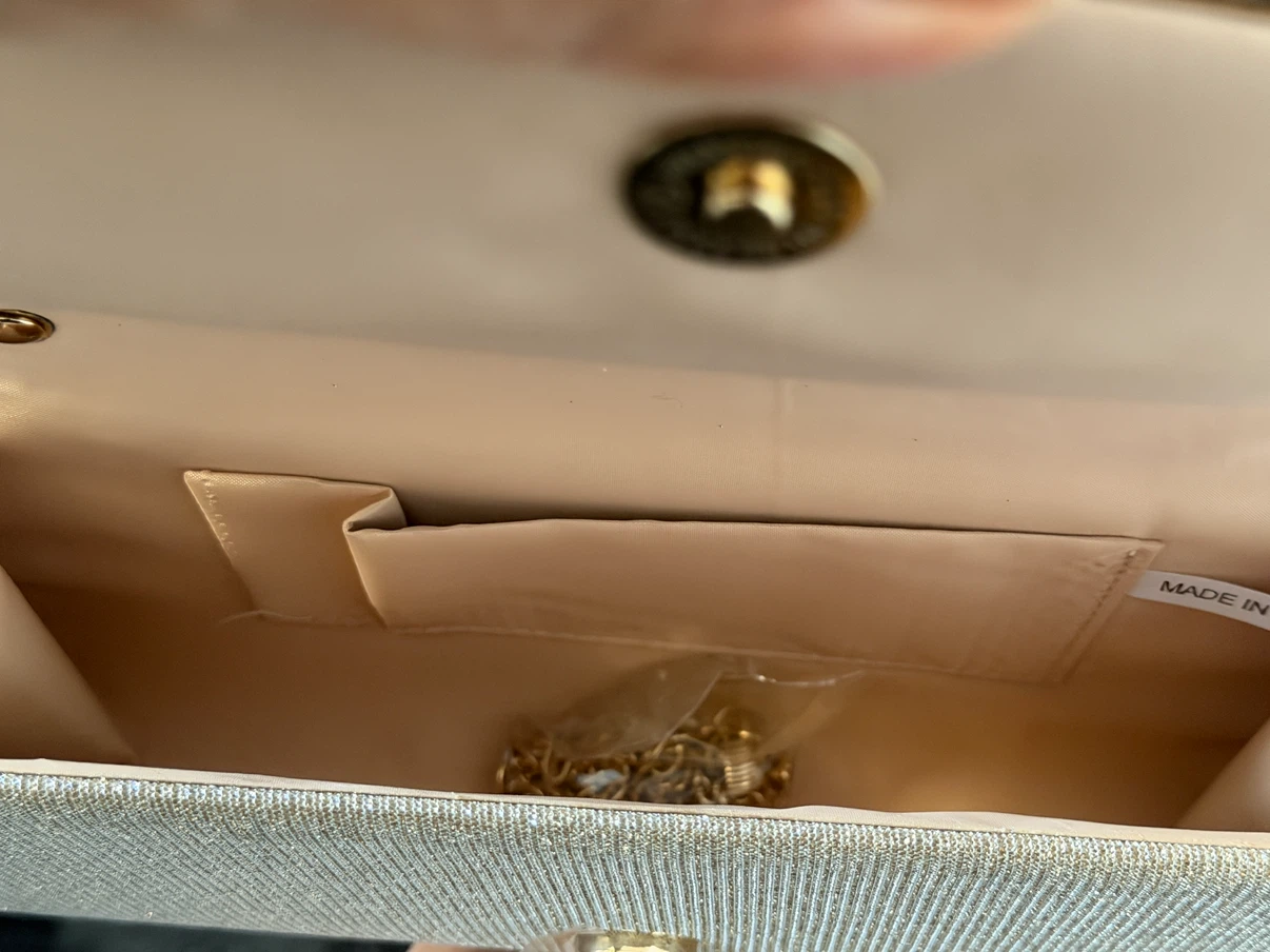 Sparkly Gold Clutch Handbag - photo 4