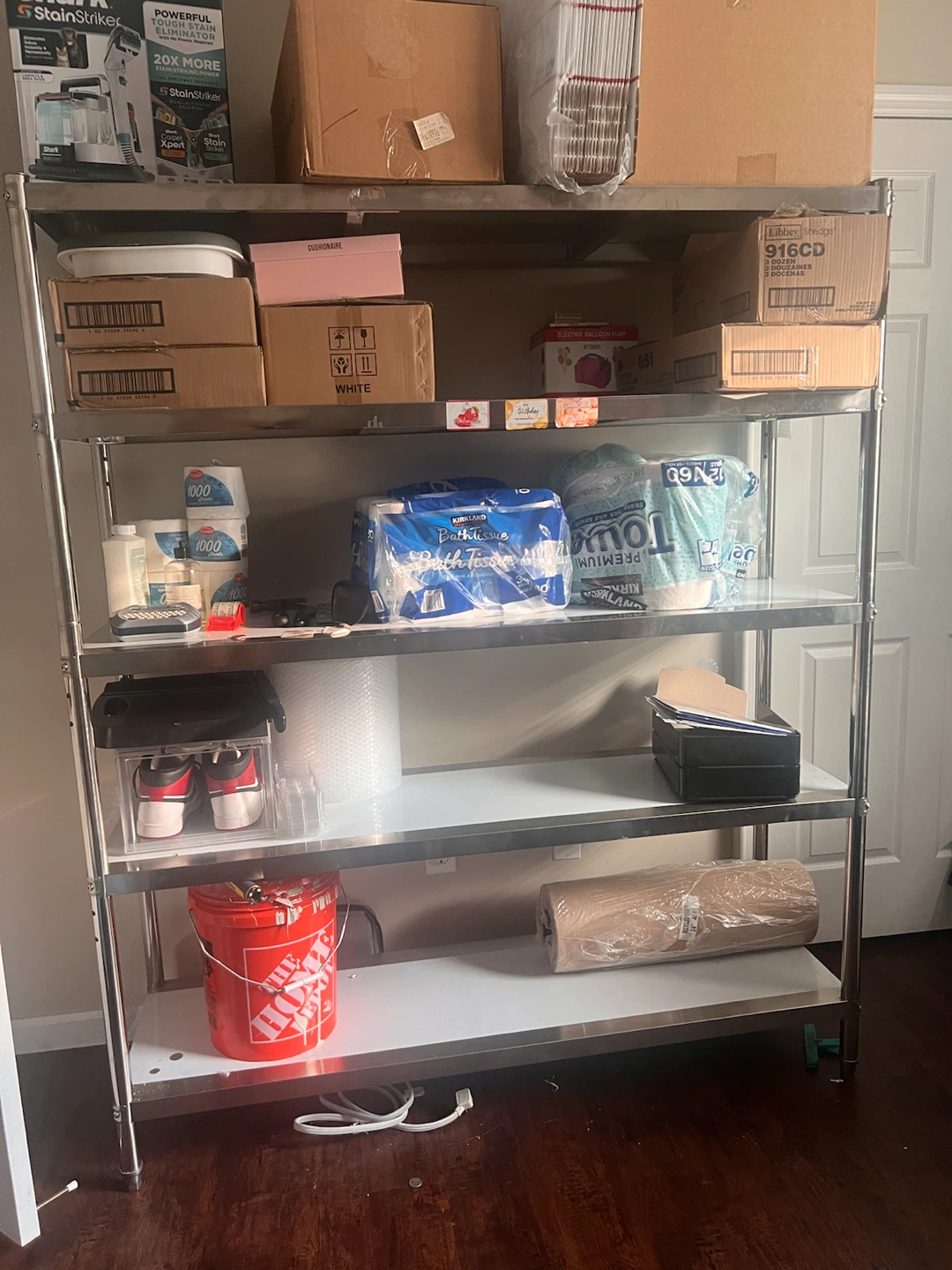 Stainless Steel Commercial Shelving Unit