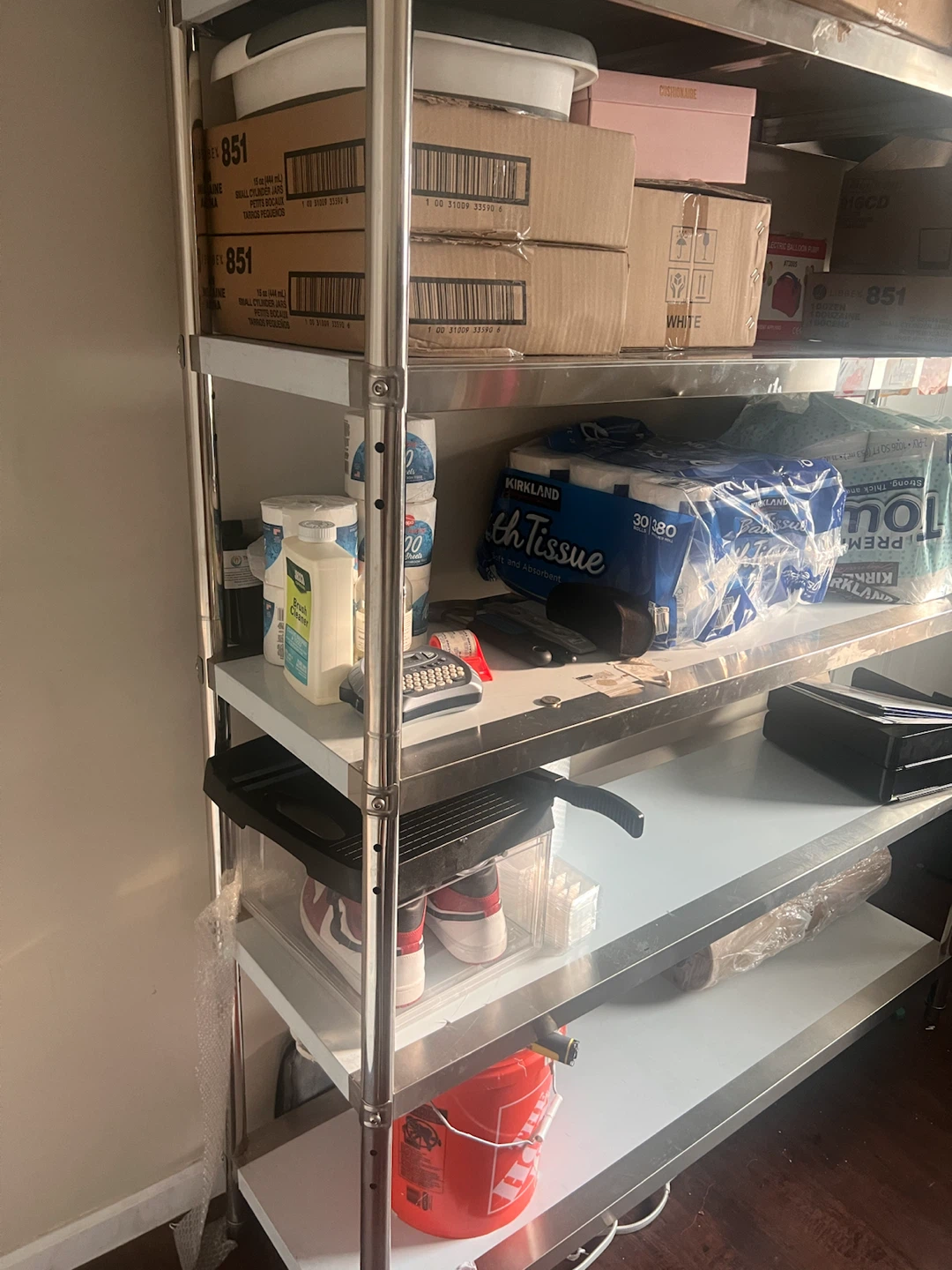 Stainless Steel Commercial Shelving Unit - photo 4