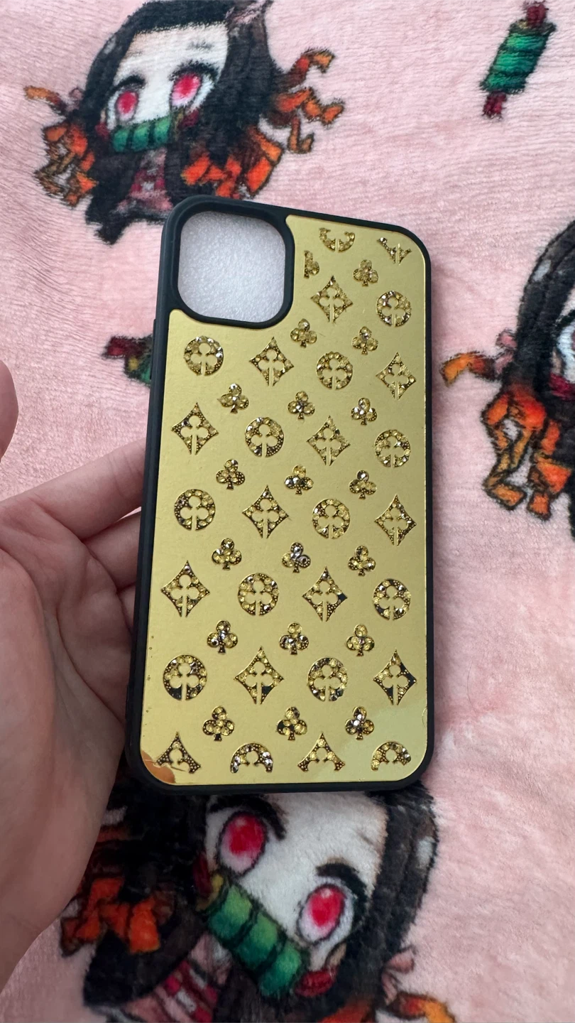 Gold Monogrammed 11 Pro Max Phone Case - photo 2