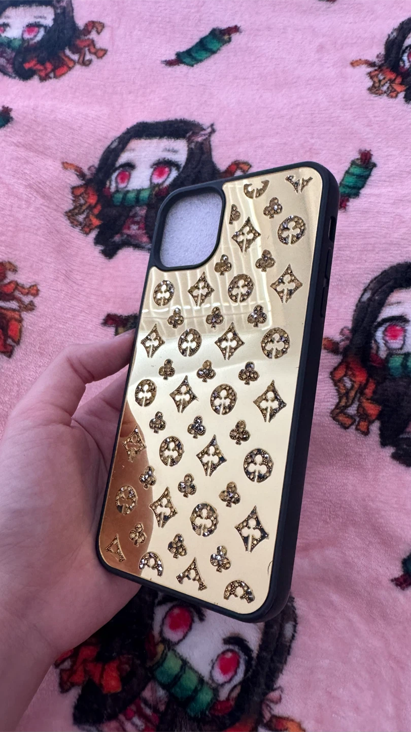 Gold Monogrammed 11 Pro Max Phone Case - photo 3