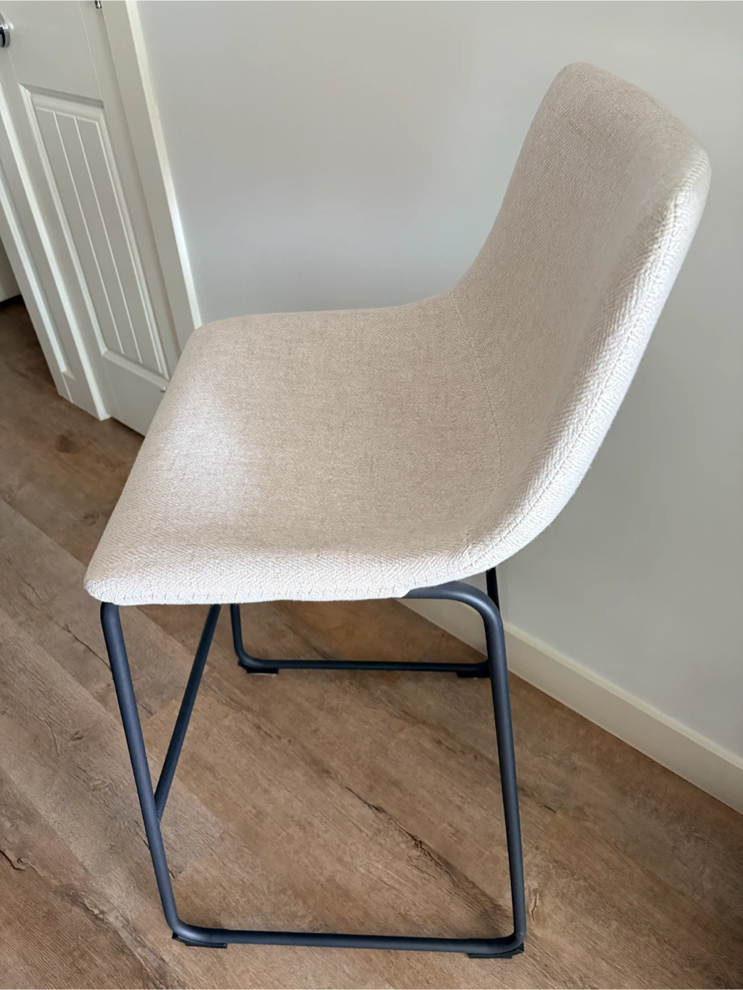 Set of 2 upholstered barstools - photo 2