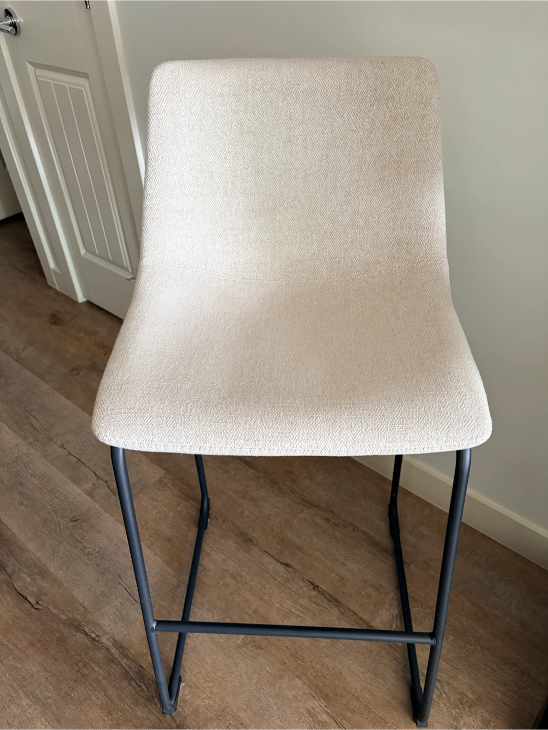 Set of 2 upholstered barstools - photo 3