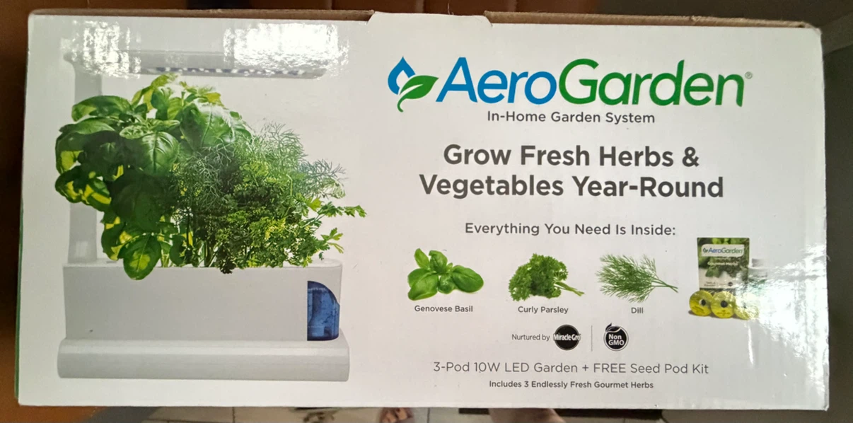 AeroGarden 3-Pod In-Home Garden System