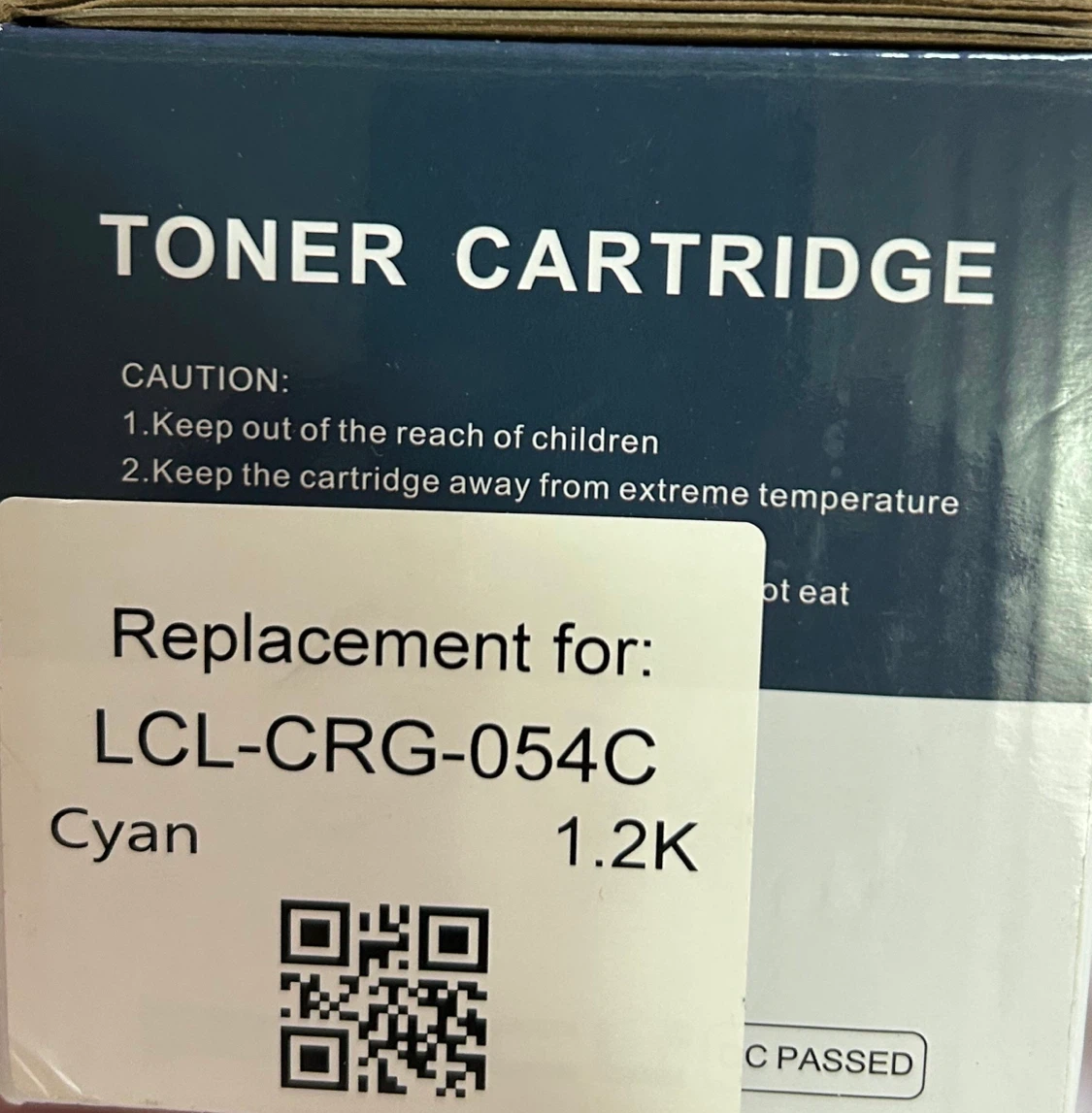 Variety of LCL Cyan Toner Cartridge 1.2K for HP/Canon Printers - photo 3