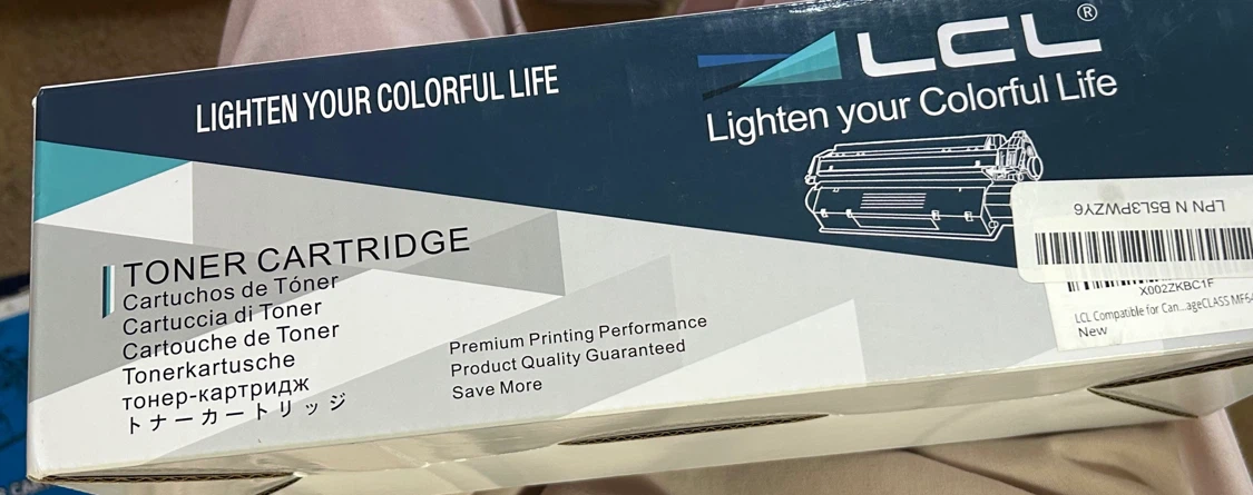 Variety of LCL Cyan Toner Cartridge 1.2K for HP/Canon Printers - photo 4