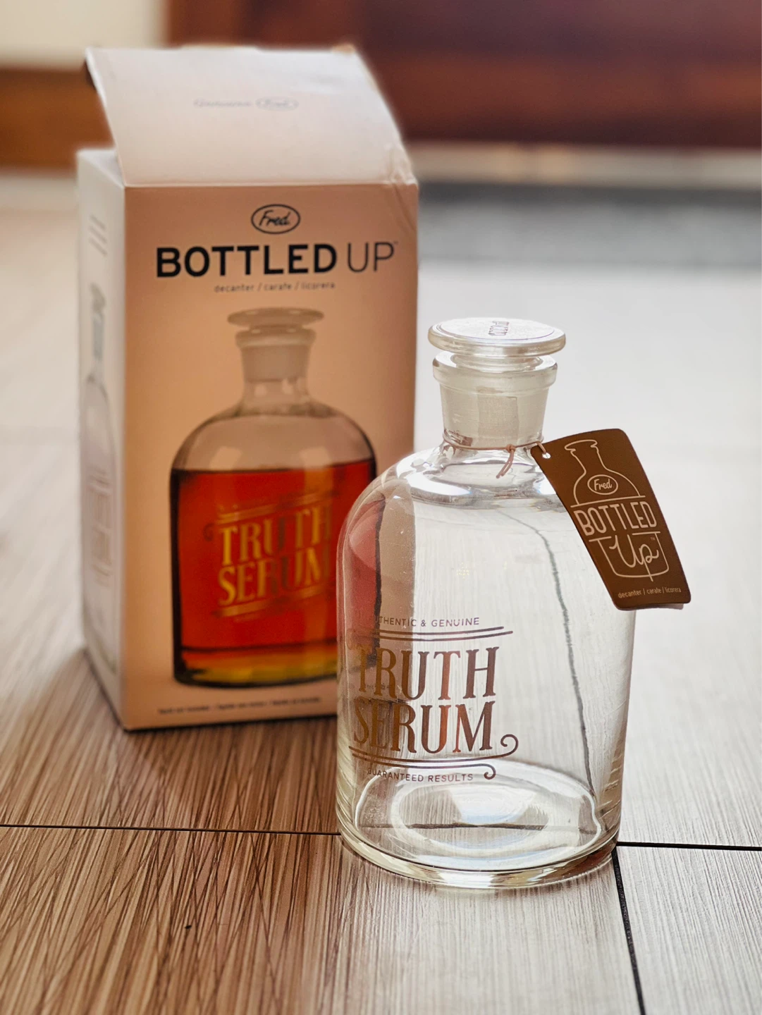 Fred Bottled Up Truth Serum Decanter