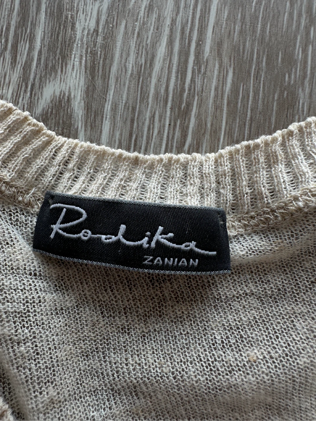 Vintage Rodika Zanian Sleeveless Knit Top - photo 5