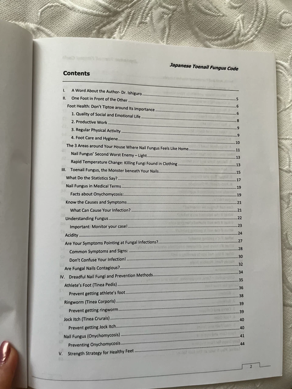 Toenail Fungus Code Book - photo 2