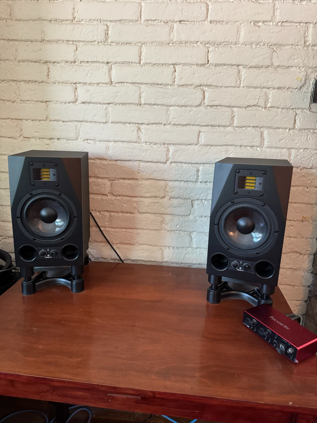 ADAM Audio A7Xs with Scarlett 2i2 [3rd Gen]