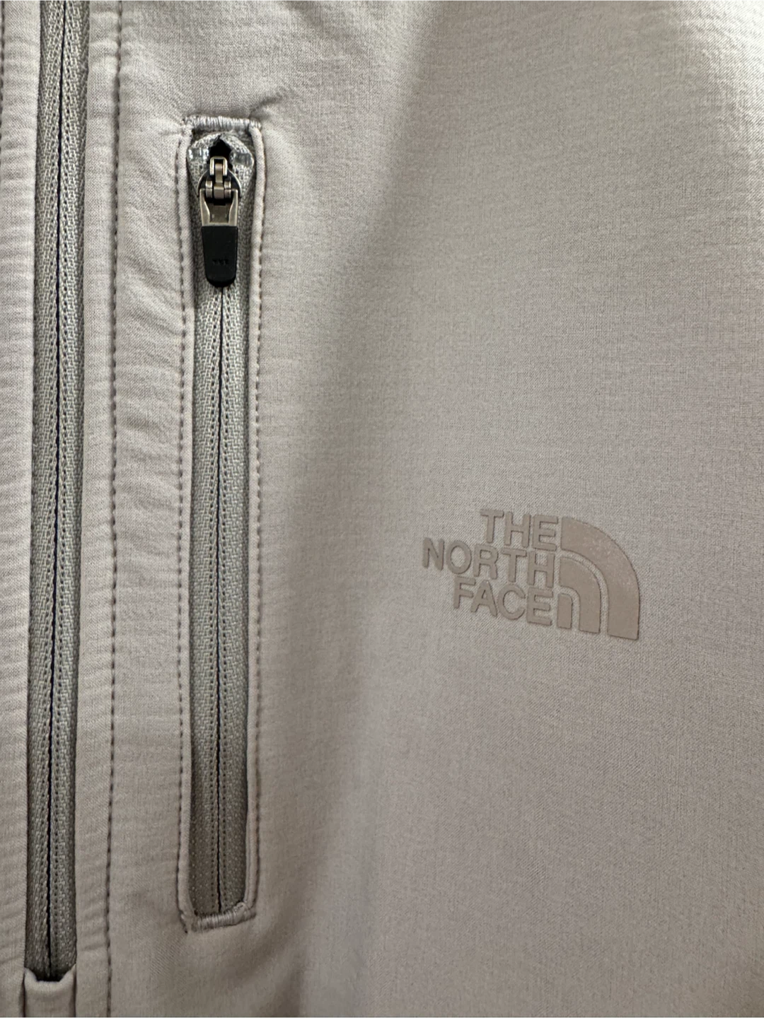 The North Face 1/4 Zip Performance Pullover Gray Orange Men's M - photo 4