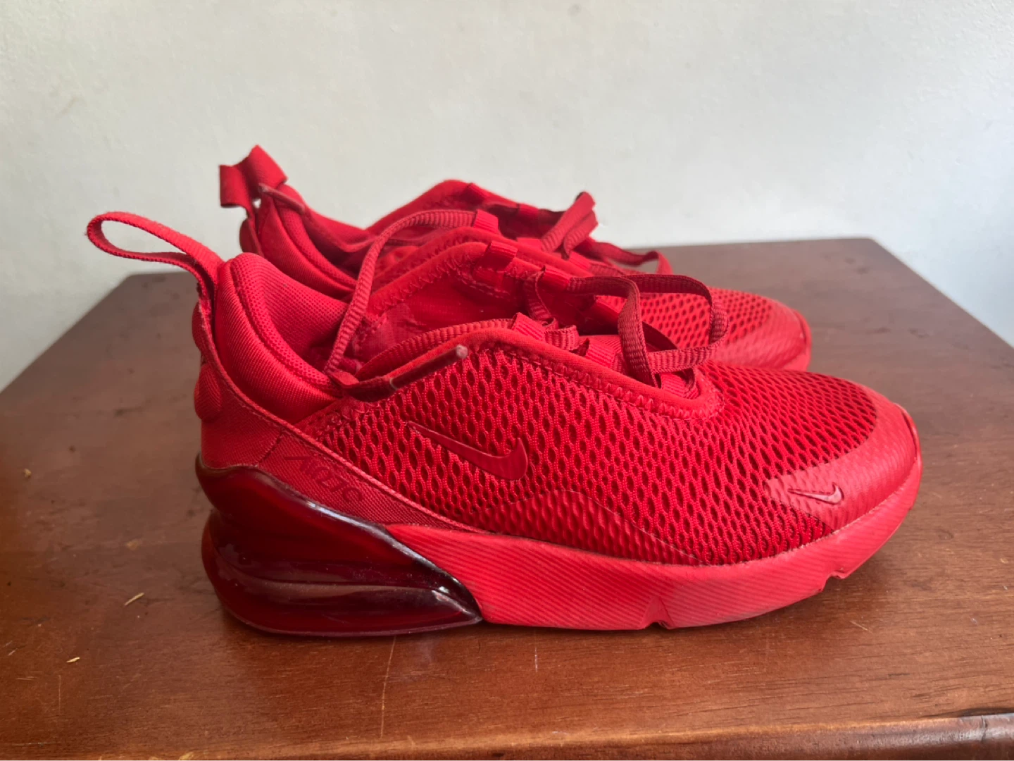 Nike Air Max 270 Red Shoes - photo 4