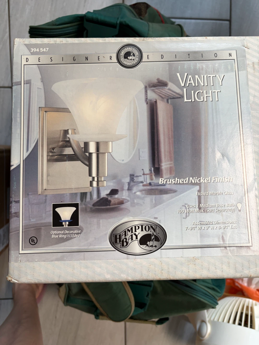 Hampton Bay Vanity Light - photo 2