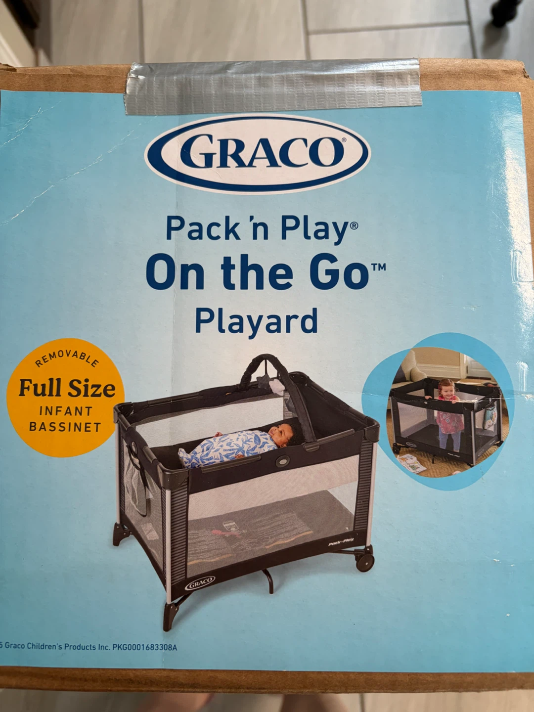 Graco Pack 'n Play On the Go Playard with Removable Bassinet