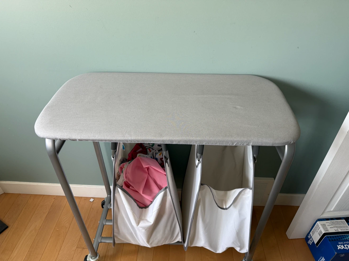 Laundry Sorter with Ironing Board