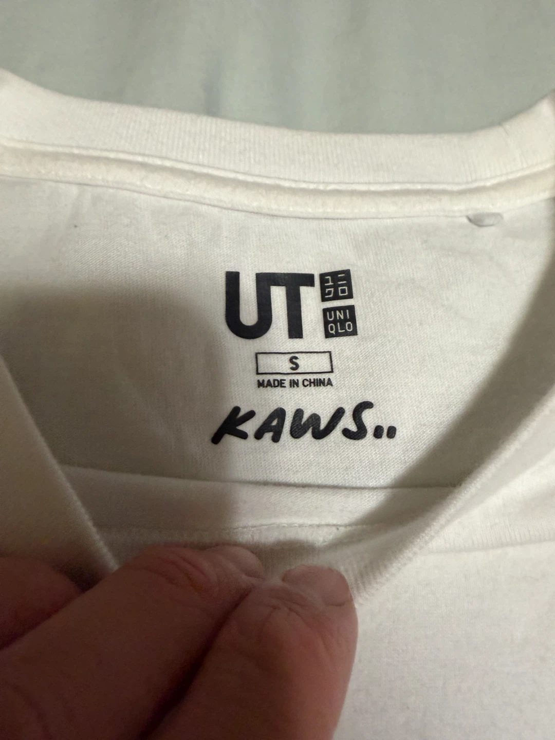 UNIQLO UT KAWS Graphic T-Shirt - White - Size S - photo 2