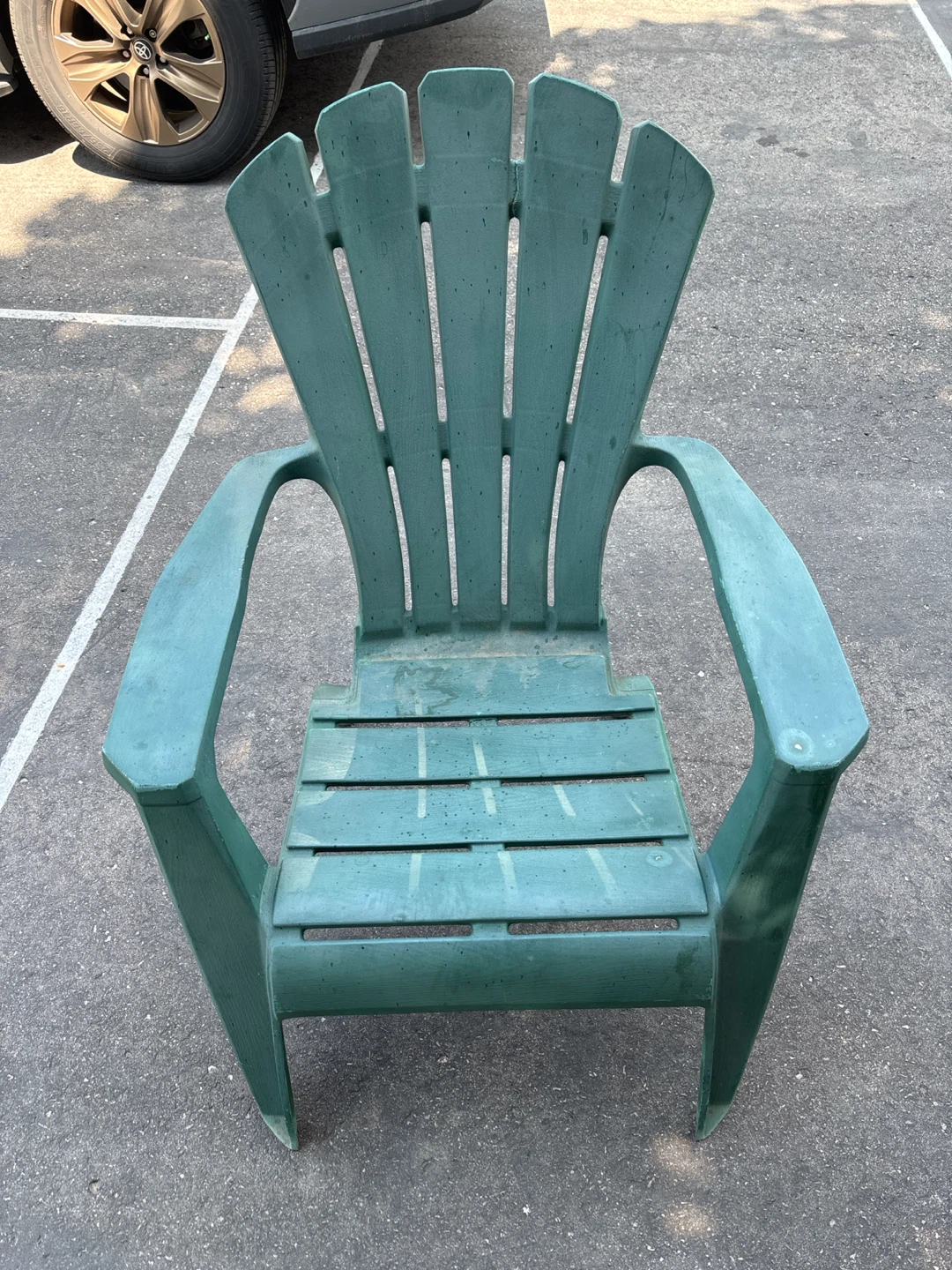 Green Adirondack Chair