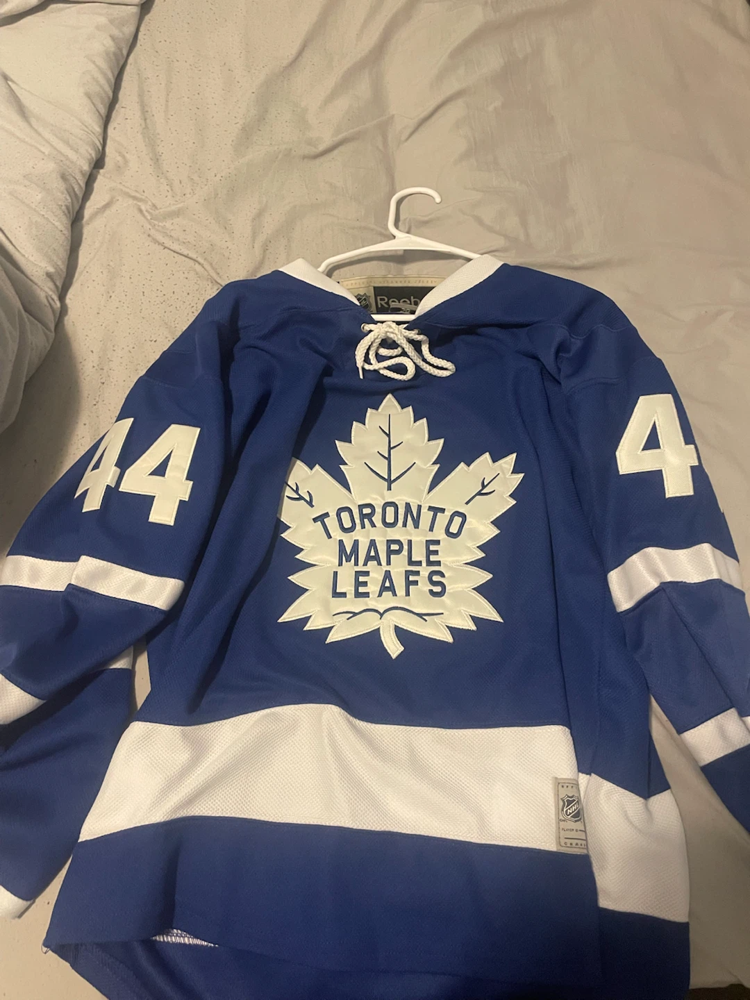 Toronto Maple Leafs Hockey Jersey #44 Rielly Reebok CCM Size 50