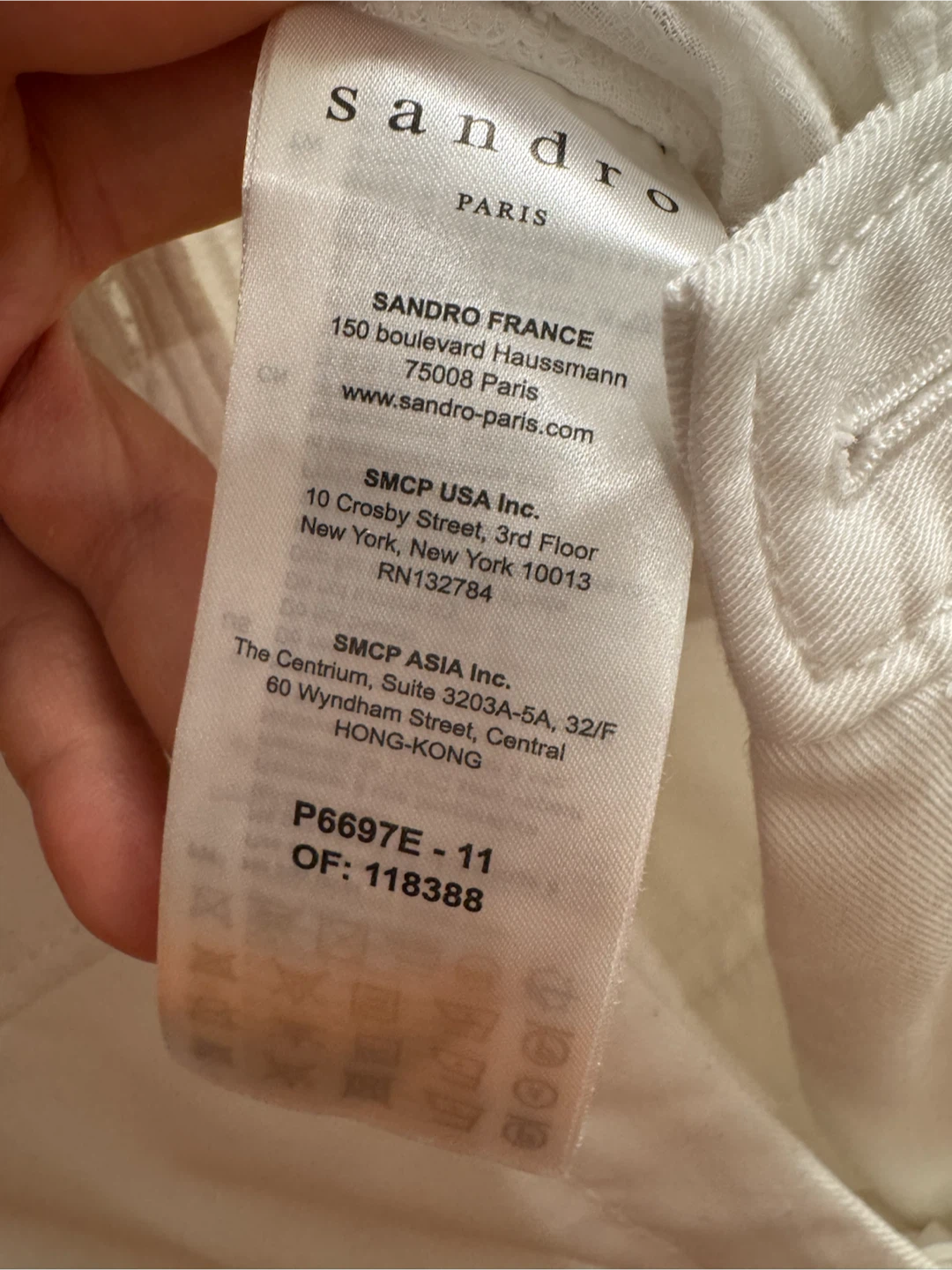 Sandro Paris White Textured Utility Romper Playsuit FR 36 US4 - photo 4