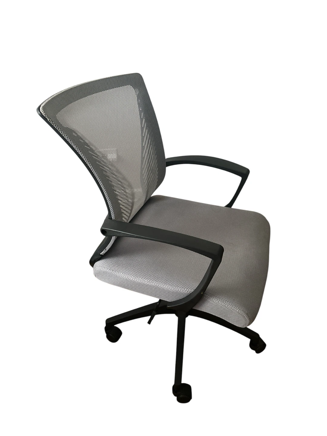 Gray Mesh Office Chair with Black Frame - photo 2