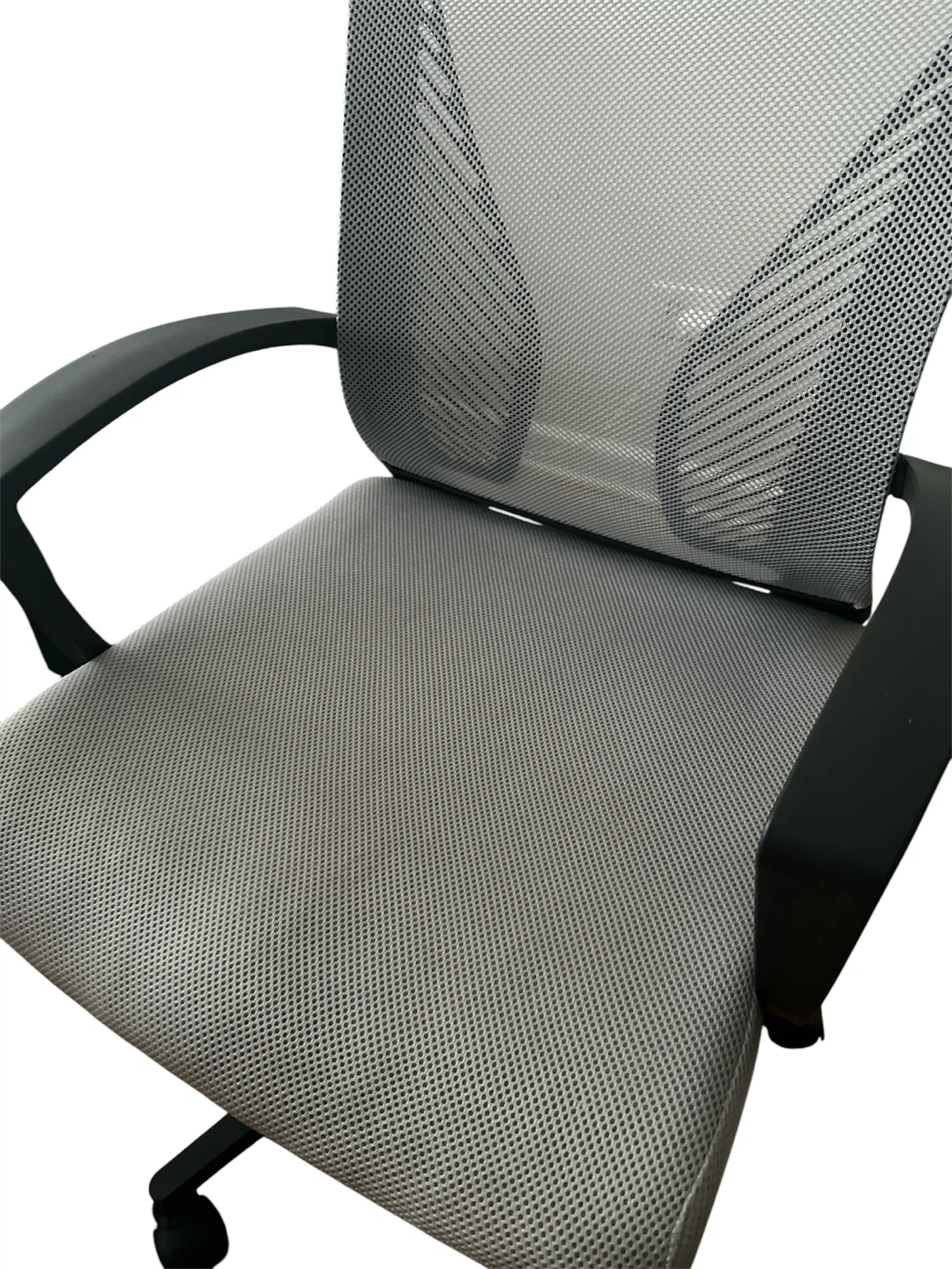 Gray Mesh Office Chair with Black Frame - photo 5