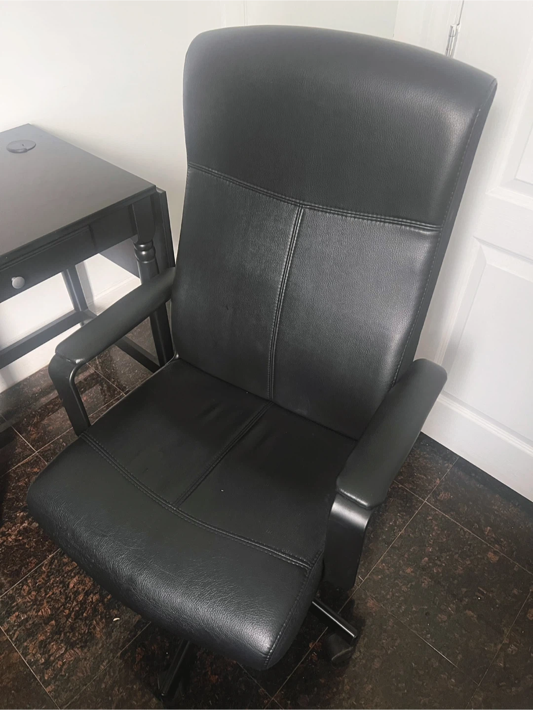 Drop-Leaf Desk and Office Chair,delivery available - photo 5