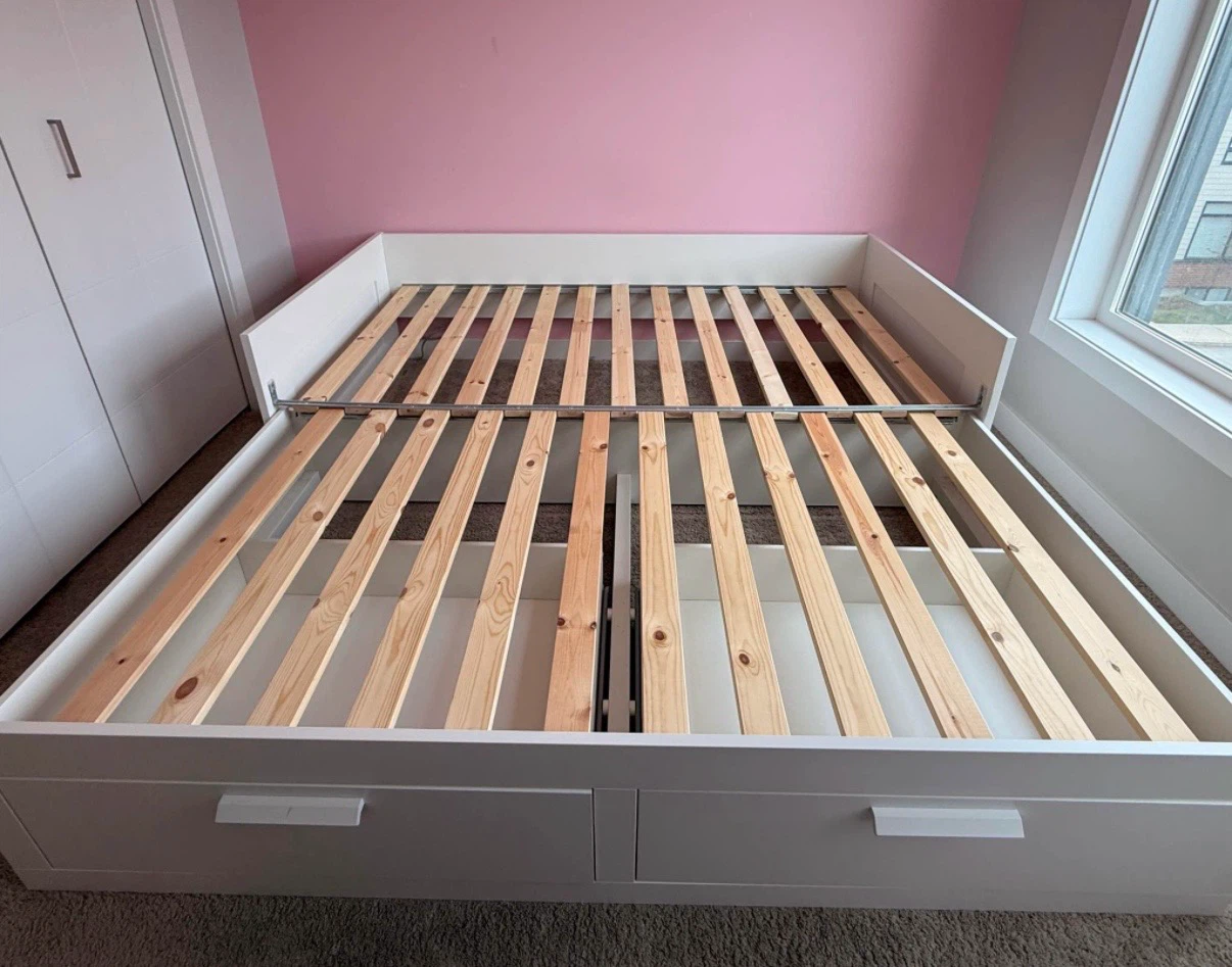 IKEA BRIMNES daybed twin pull out bed - photo 3