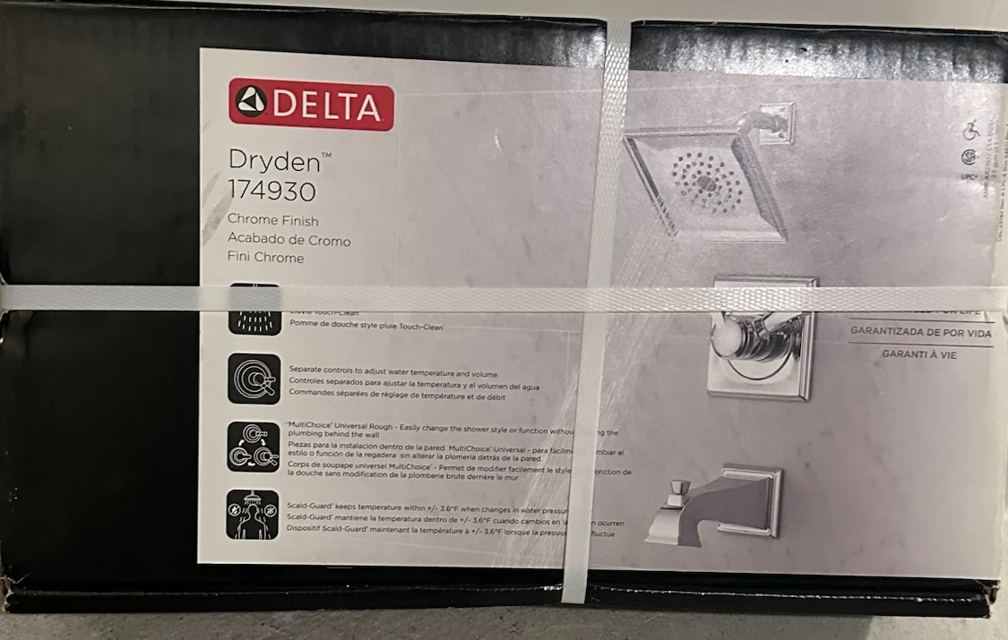 Delta Dryden 174930 Shower Faucet Set - Chrome