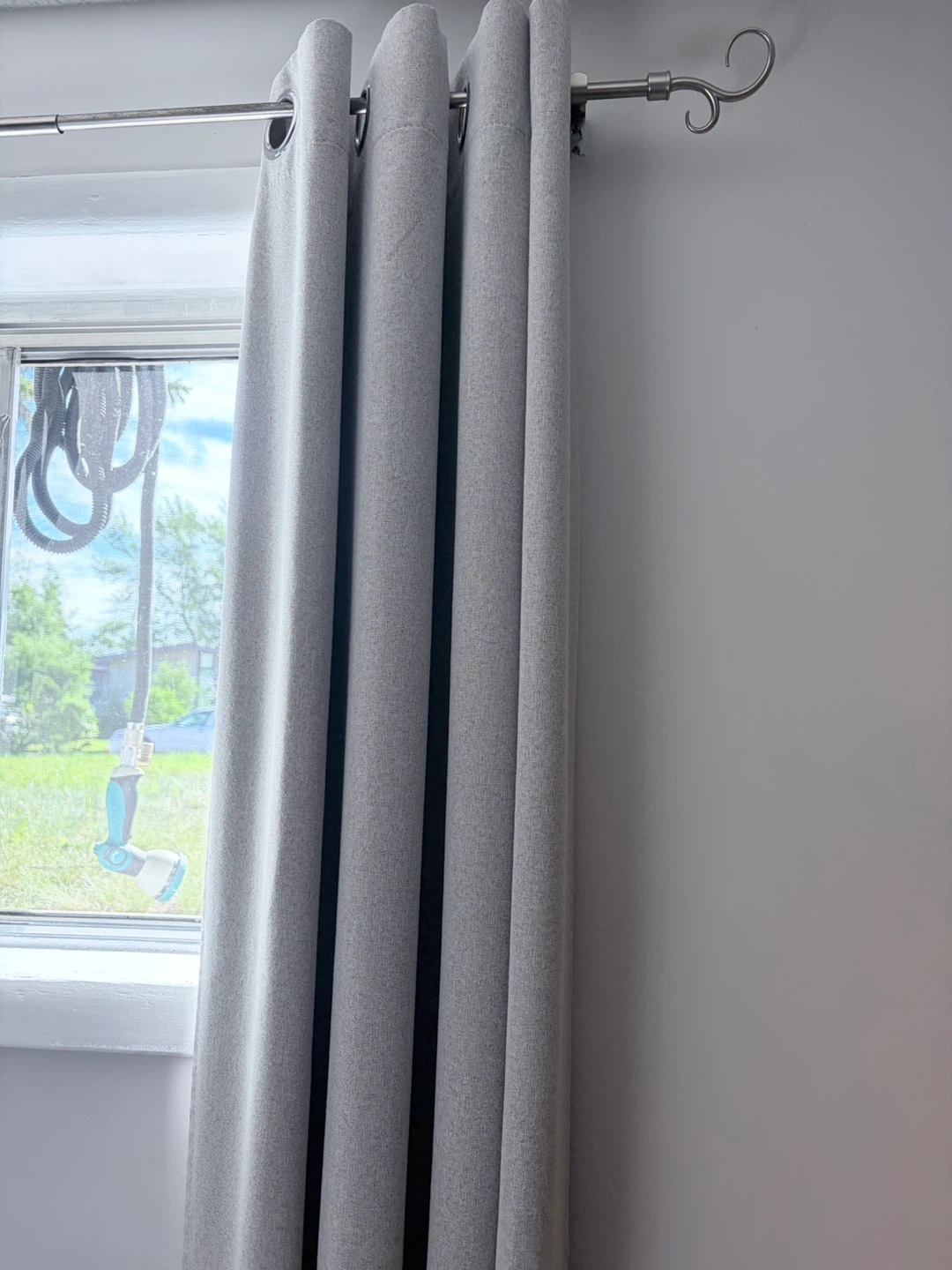 Tan/ beige/grey Blackout Curtains - photo 3