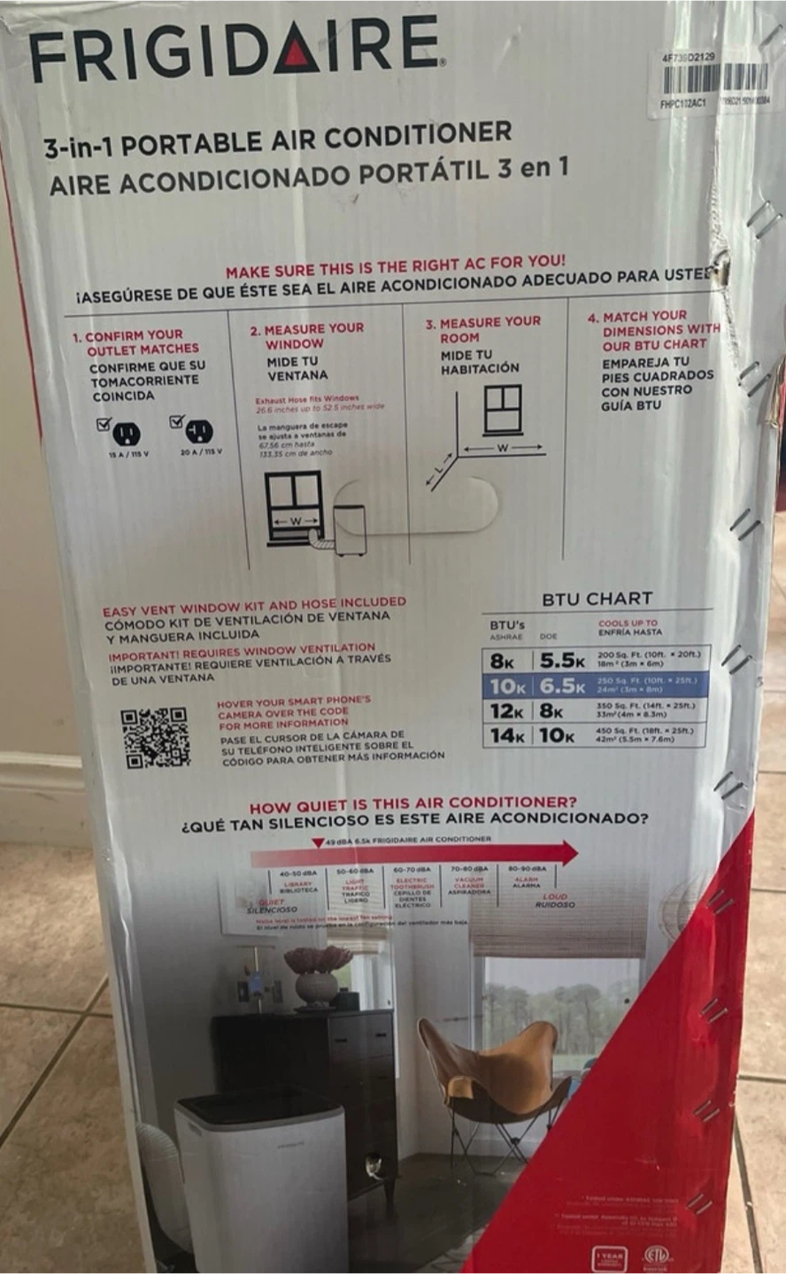 Frigidaire 3-in-1 Portable Air Conditioner - photo 2