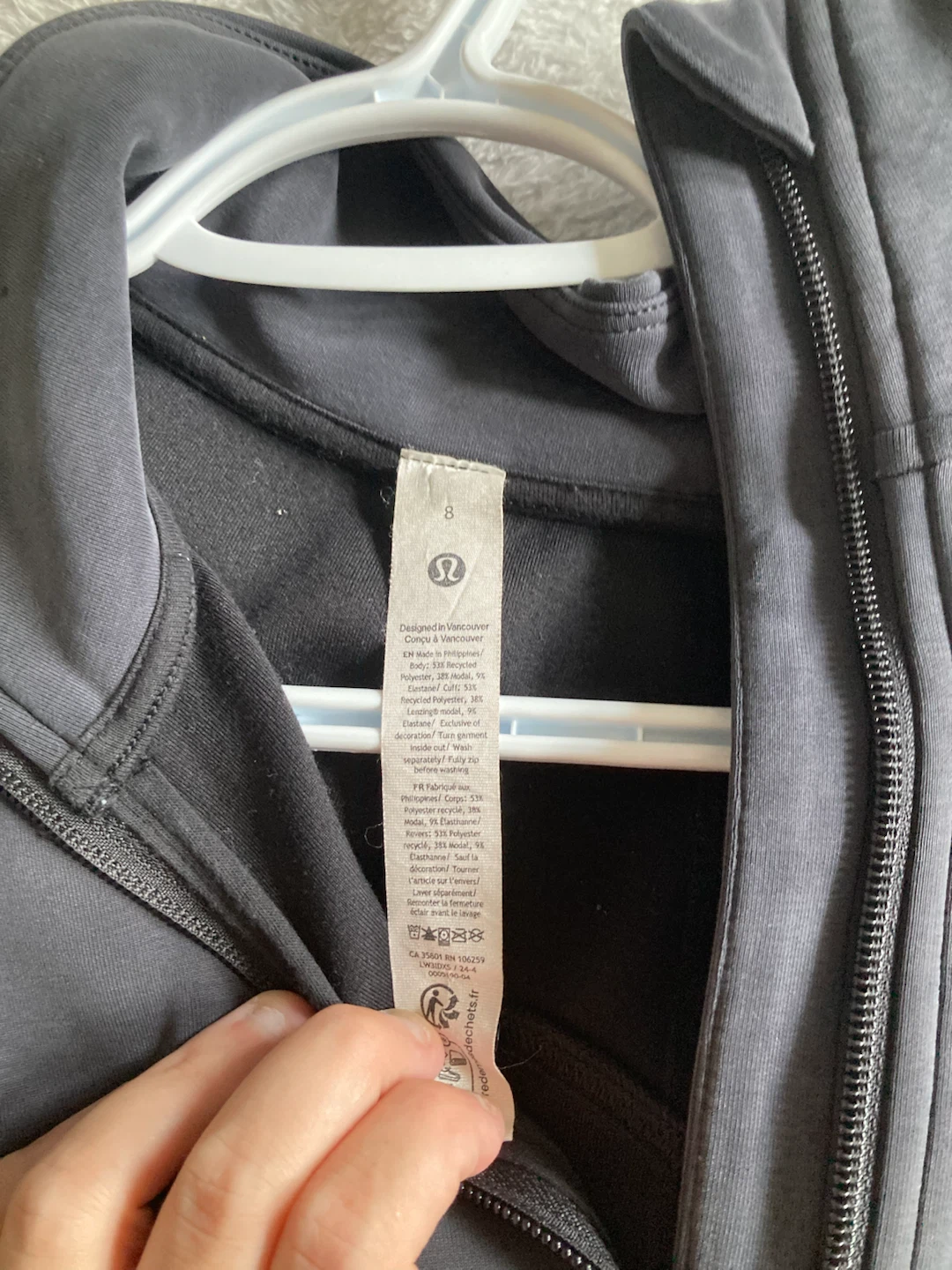 Lululemon Quarter Zip Pullover Sweater