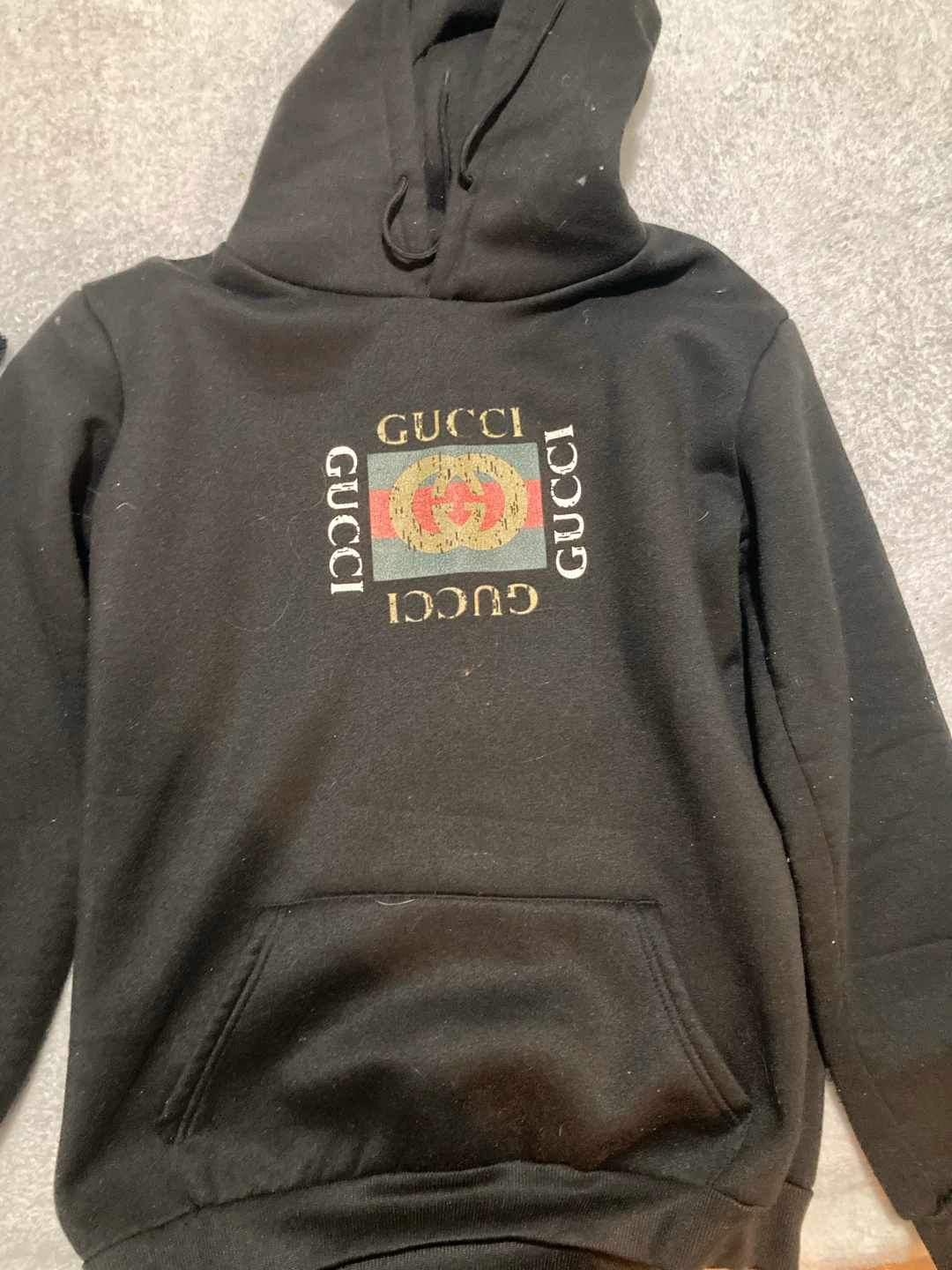 Black Gucci Hoodie