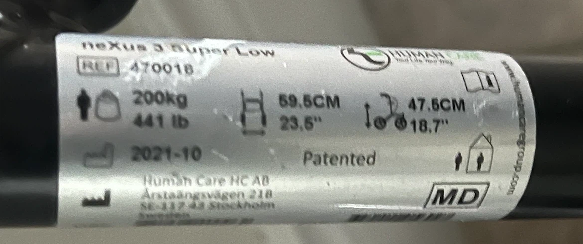 Human Care neXus 3 Super Low Walker - photo 2