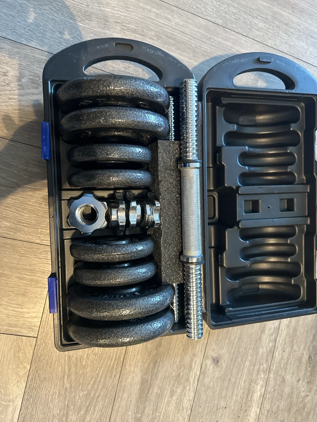 Adjustable Dumbbell Set with Case