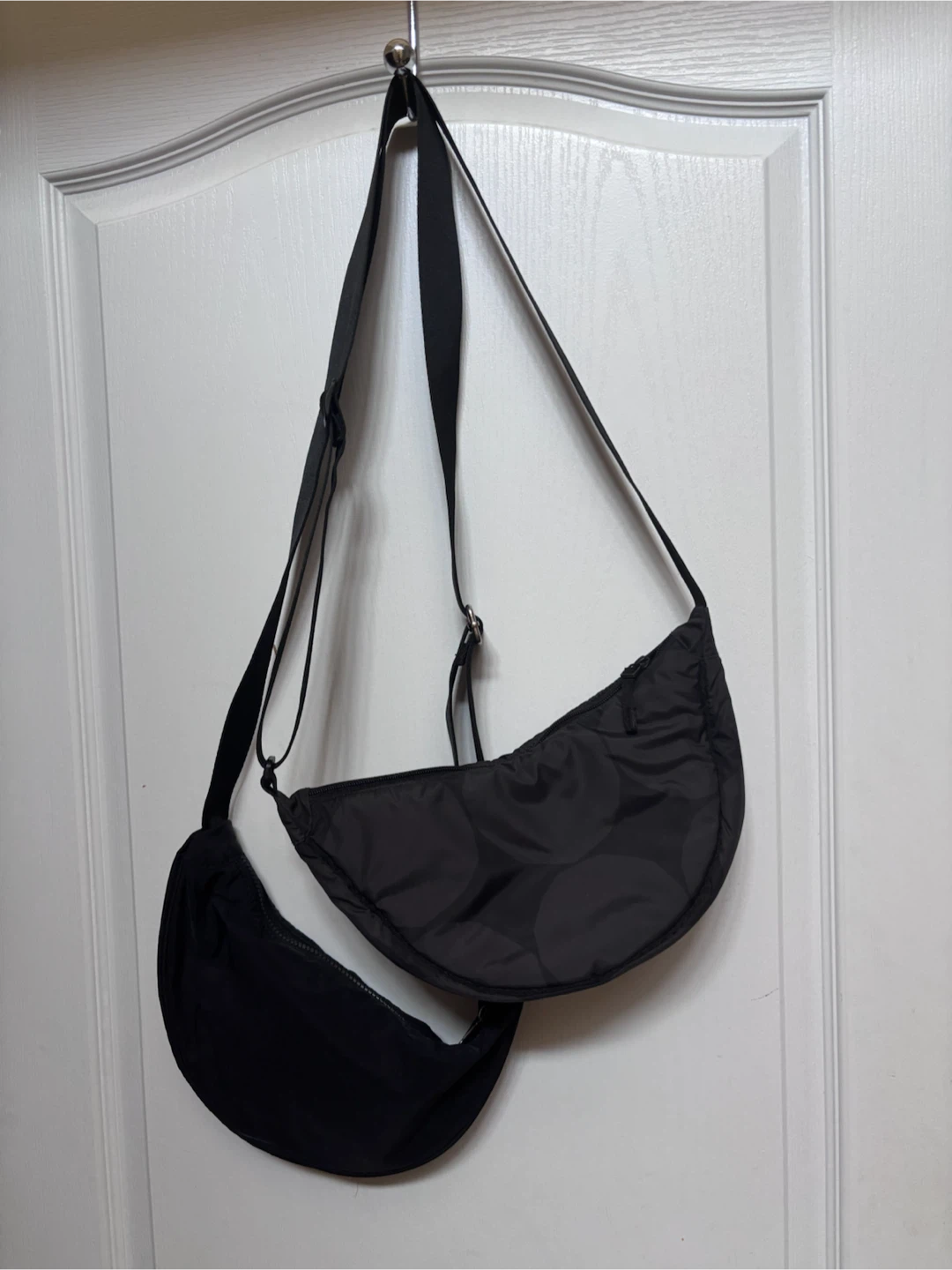 Two Black Shoulder Bags p