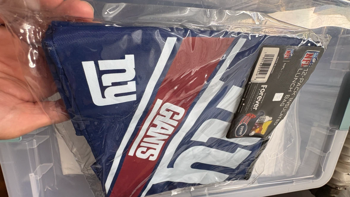 NFL New York Giants 12-Pack Insulated Lunch Bag - photo 2
