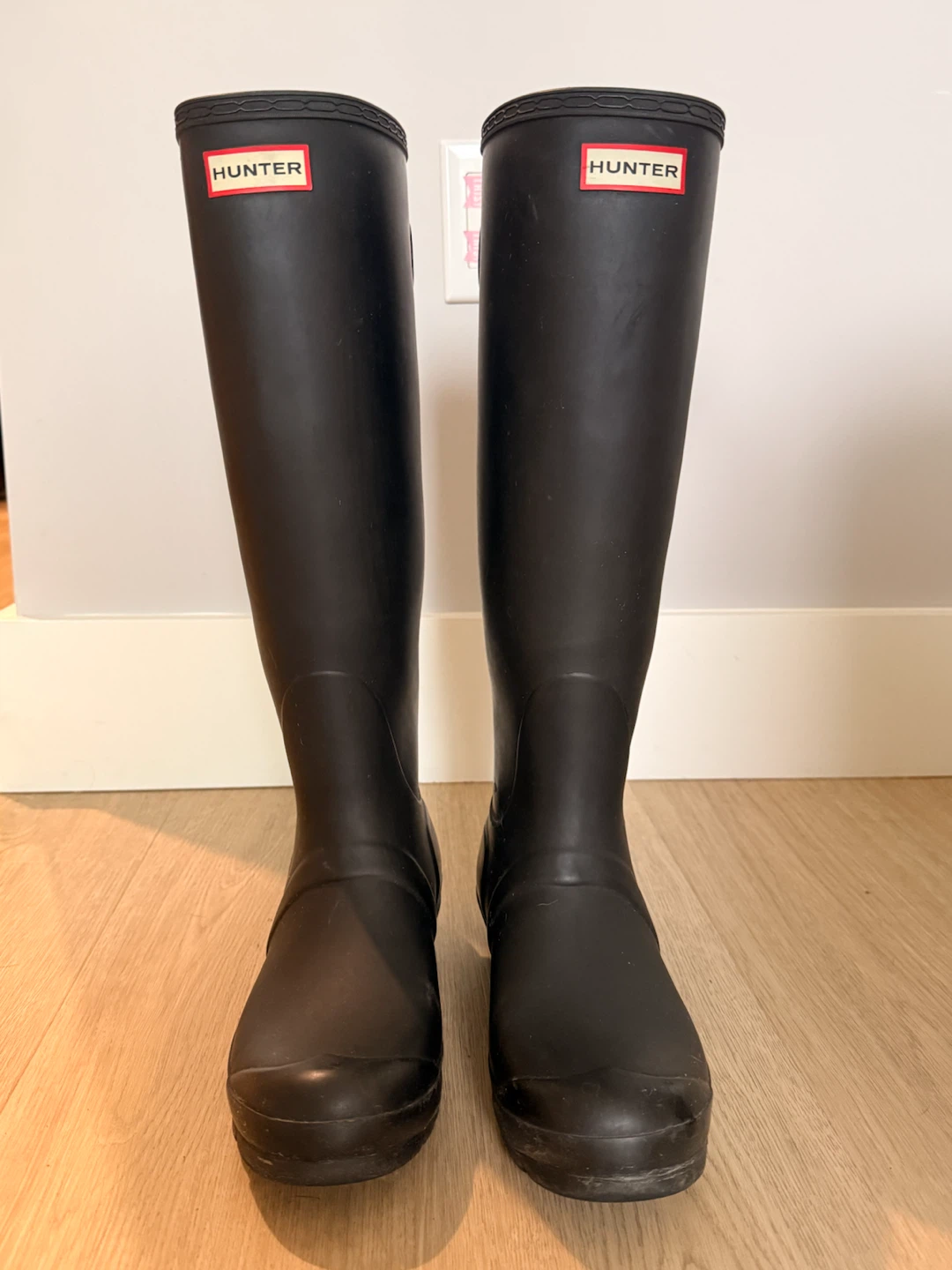 Hunter Women's Tall Rain Boots Adjustable