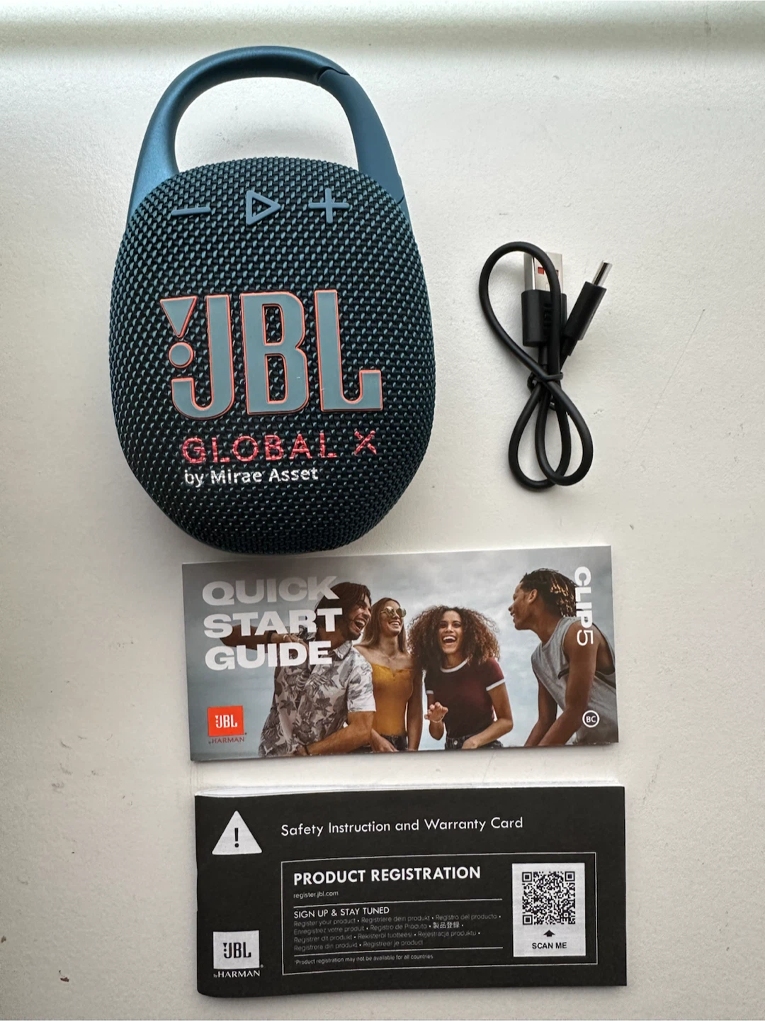 JBL Clip 5 Waterproof Bluetooth Wireless Speaker