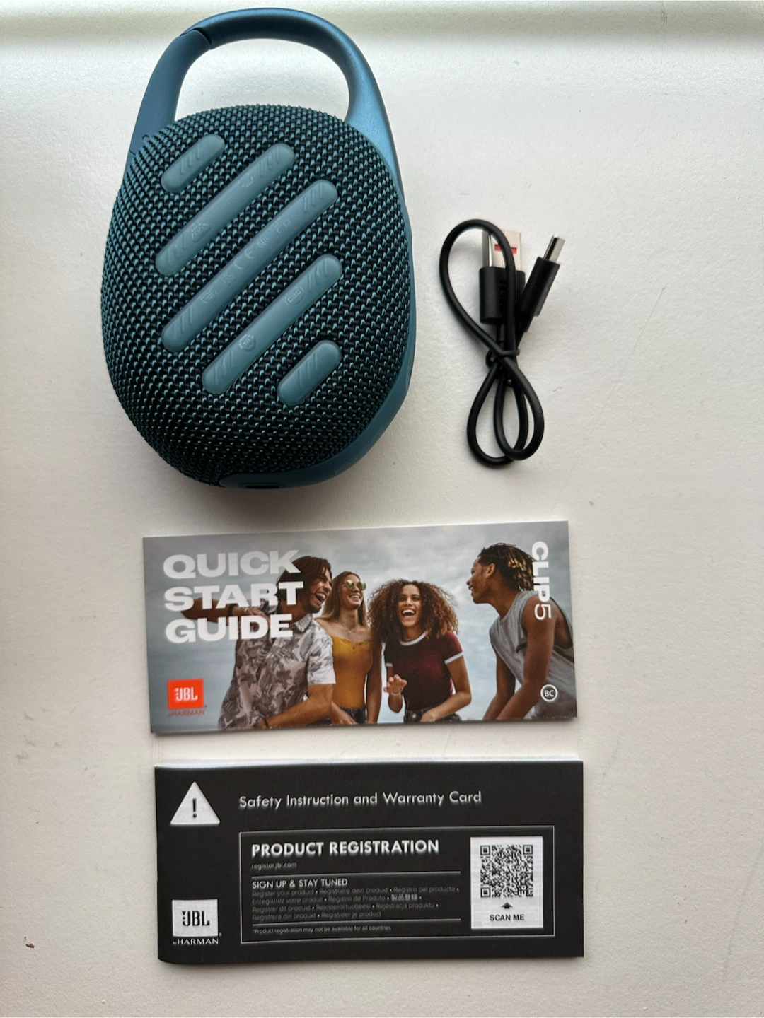 JBL Clip 5 Waterproof Bluetooth Wireless Speaker - photo 2