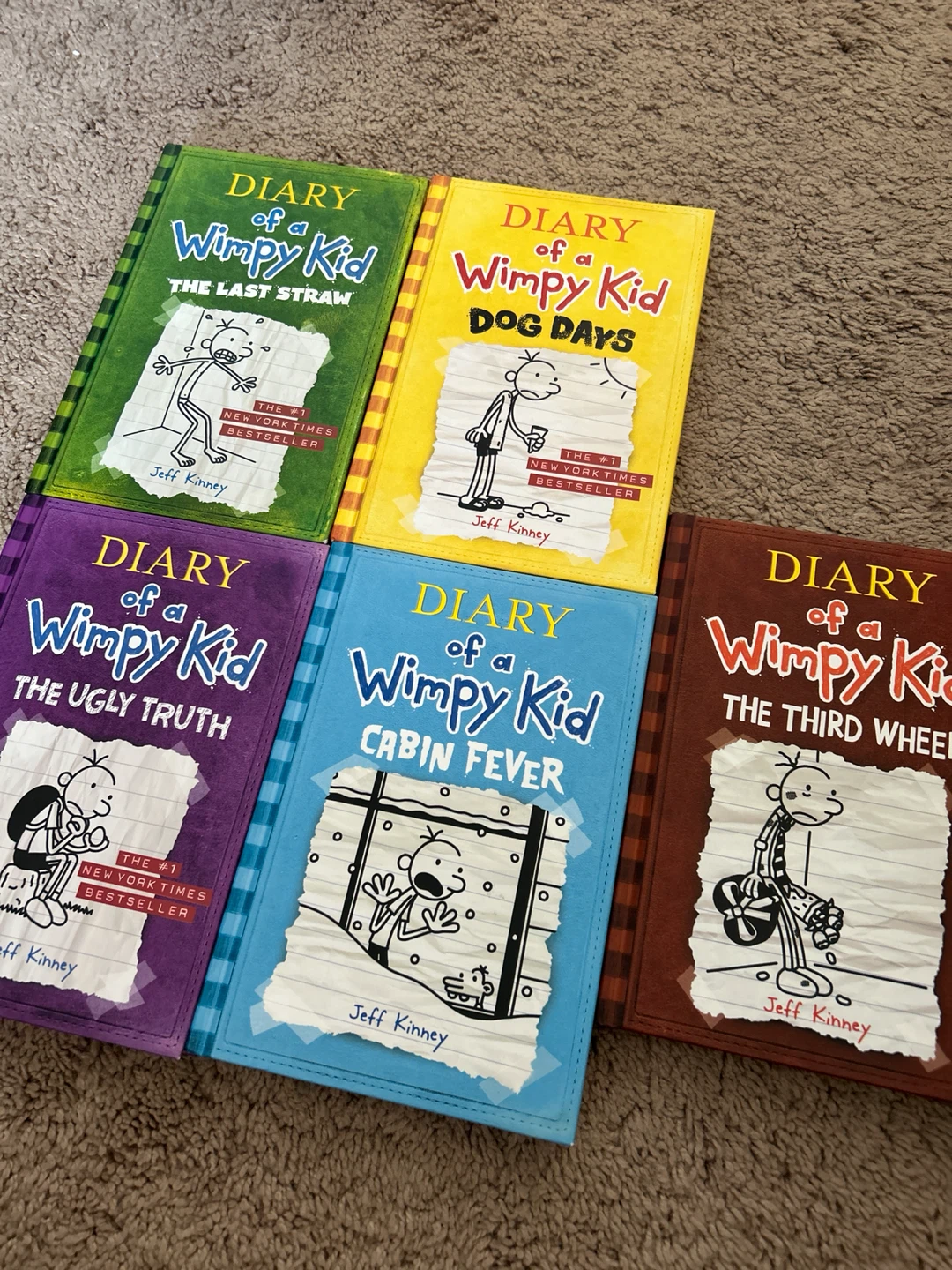 Diary of a Wimpy Kid Books (Set of 5) - photo 2